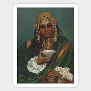 Martaba, a Kashmiree Nautch Girl by Valentine Cameron Prinsep Magnet